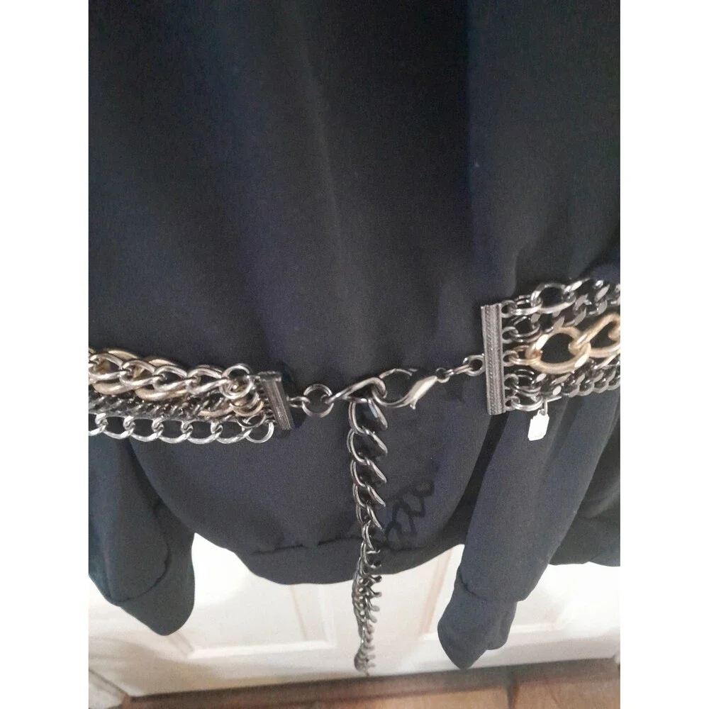 Tasha Chain Link Belt, 33 inch